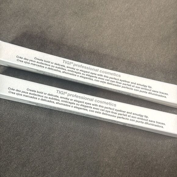 TIGI Professional Cosmetics Perfect Eyeliner Peacock 2x Pencils NEW - Picture 3 of 10